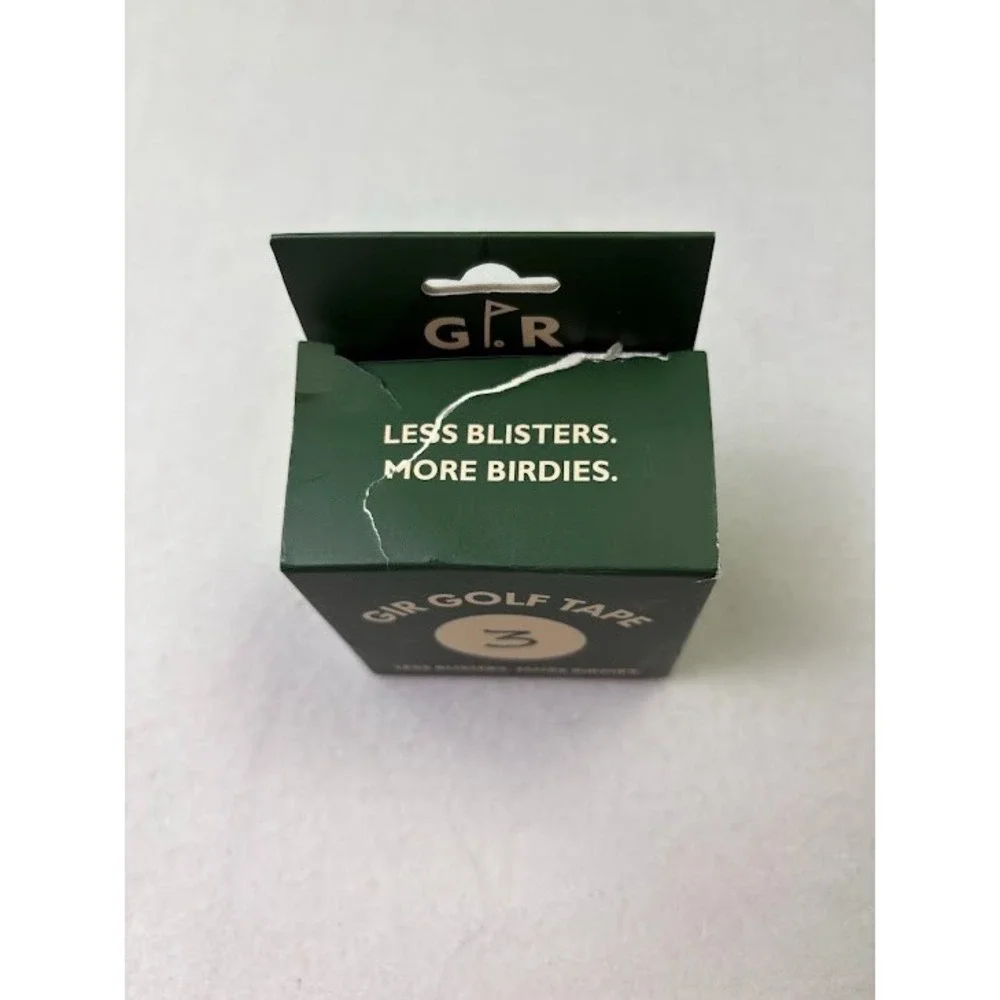 GIR Golf Tape - Less Blister,‎ More Birdies - 2 Roll Pack Black/Red